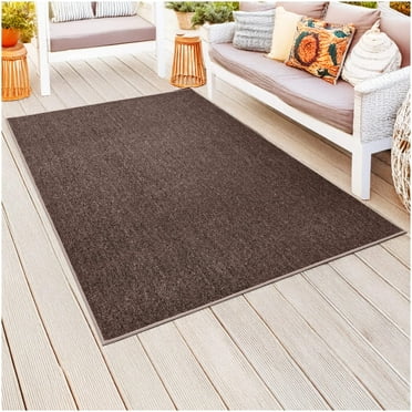 Koeckritz Rugs Hickory 6'x12' Standard Area Rug for Indoor or Outdoor Living Spaces