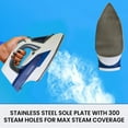 thumbnail image 4 of Kenmore Digital Power Steam Iron & Garment Steamer, 9 Fabric Presets, Fast Heat for Wrinkle-Free Clothes, 4 of 7