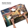 thumbnail image 3 of 250th Anniversary of the USA Jigsaw Puzzle, 1000 Pieces 250 Years Independence Tribute, Family Game Nights Gift, 29.5" x 19.7", 3 of 7