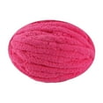 thumbnail image 3 of Thick Chunky Yarn Jumbo Tubular Yarn for Knitted Blanket Pet Beds Rug Making Rose Pink, 3 of 8