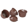 thumbnail image 1 of 3pcs/set Coffee Capsule Dolce Gusto Coffee Filtering Reusable Dolce Gusto Coffee Capsule with Spoon and Brush, 1 of 5