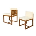 thumbnail image 5 of Patio Dining Chairs (Set of 2), Weather-Resistant Upholstered Seats for Outdoor Patio, Garden, 5 of 9