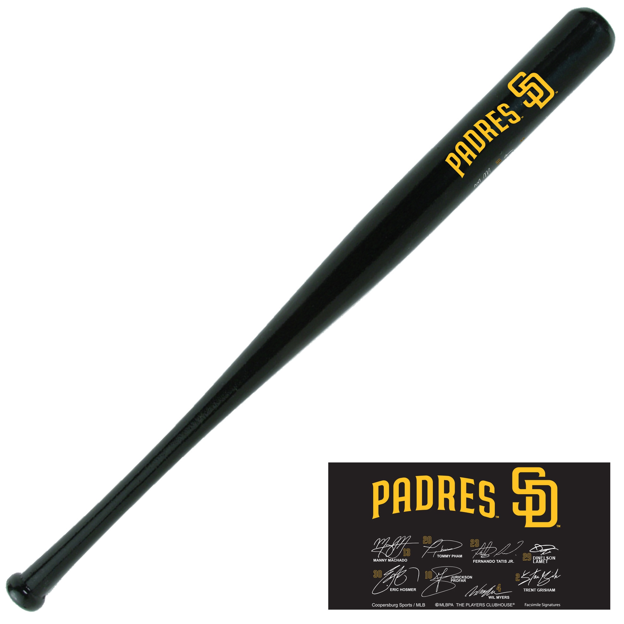 San Diego Padres 34'' Signature Hardwood Bat