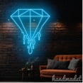 thumbnail image 3 of Handmadetneonsign Diamond Dripping Neon Sign, Diamond Dripping Led Light, Bedroom Wall Art Decor 68165, 3 of 5