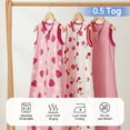 thumbnail image 7 of Baby Sleep Sack 18-24 Months 100% Cotton Baby Wearable Blanket 2-Way Zipper Breathable Lightweight Unisex Sleeping Bag 0.5 Tog Toddler Sleep Sack (3 Pack), 7 of 7