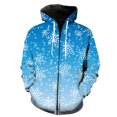 thumbnail image 1 of Sudadera con capucha y cremallera para hombre, diseño de copos de nieve de invierno, moda de gran tamaño, genial, gran oferta 2024, chaquetas con capucha, ropa de calle informal Harajuku, 1 of 6