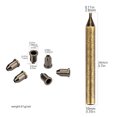 thumbnail image 4 of TAPDRA Wear & Corrosion-Resistant Guitar Ferrules, Bronze, Enhances Guitar Sound & Appearance, Easy Installation, 4 of 6