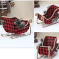 thumbnail image 5 of UFOUND Metal Christmas Sleigh Centerpiece: Sleigh For Festive And Candy Bowl, 5 of 5
