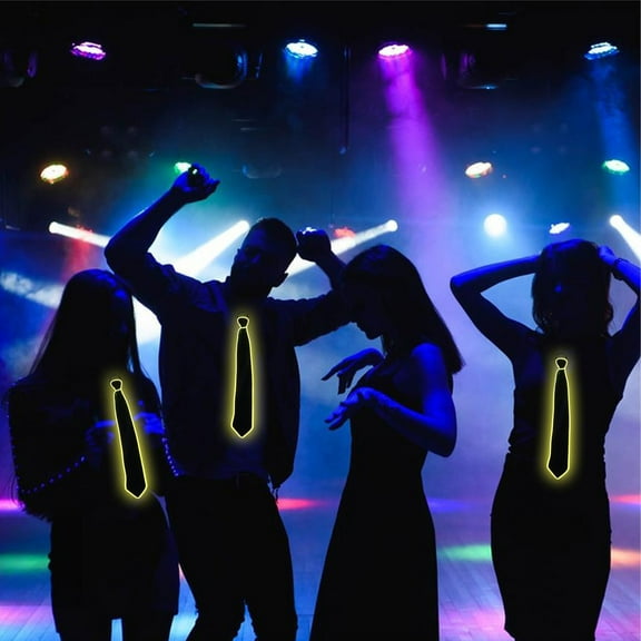 Hovilon Clearance Halloween Costumes,Light Up Necktie Neon Led Ties For Halloween Christmas Carnival Party Show Performance Costume Accessory