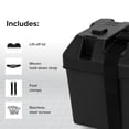 thumbnail image 5 of Camco Heavy Duty Group 24 Battery Box with Strap and Mounting Hardware, Black, 5 of 6
