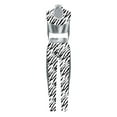 thumbnail image 6 of Haitryli Kids Girls 2-Piece Figure Skating Outfits Tassel Crop Top with Leggings for Gymnastic Performance Silver 14, 6 of 7