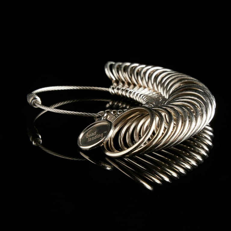 Bead Landing Ring Gauge Silver