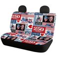 thumbnail image 5 of Chririnla Car Rear Seat Protectors for Car Interior Auto, Patriotic 250 Years Patchwork 2pcs Car Rear Seat Covers Decorative Dirt and Scratch Proof, 5 of 6