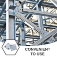 thumbnail image 4 of Raindrops 8pcs Base Plates Square Steel Sheet for Structure Support for Engineers, 4 of 5