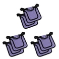 thumbnail image 3 of Methold Pack de 2 sillines de pollo con correas ajustables, tela Oxford, delantal para gallinas, ala trasera de aves, accesorio de protección Violeta 3piezas, 3 of 6