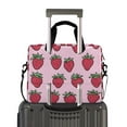 thumbnail image 2 of FORMRS 16" Laptop Bag Carrying Sleeve Case with Handle Travel Shoulder Briefcase, Cartoon Strawberry, 2 of 8