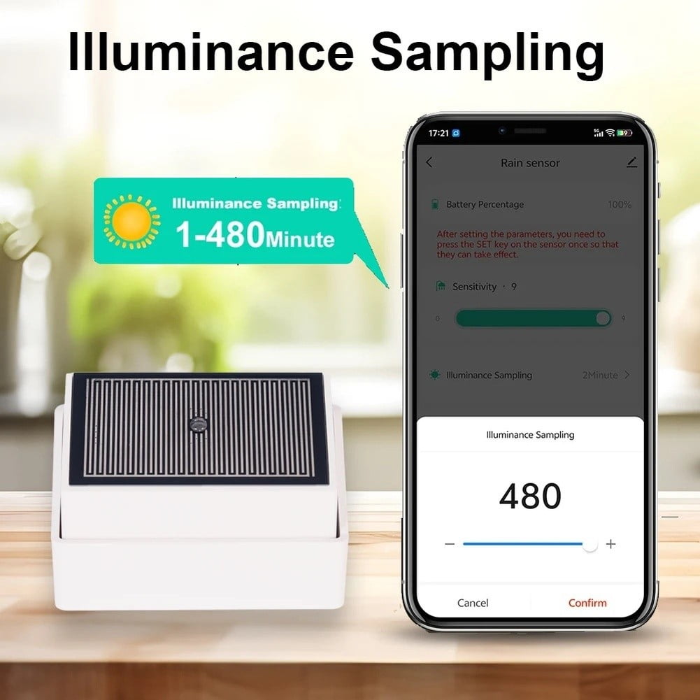 For Zigbee Rain Sensor Smart Raindrop Detector For For Home Assistant Z2M