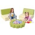 thumbnail image 5 of EUROCO 10PCS Kids Couch for Playroom, Climbing Blocks for Nursery, Living Room, Foam Climbing Blocks Convertible Sofa, Kids Play Couch, Indoor Climbing Structure, 5 of 9