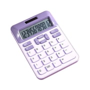 YIMWNYI Solar Battery Calculator, 12-Digit Portable Calculator with Large Buttons for Office, Business, and Study Use, Solar-Powered Digital Calculator, Compact and Lightweight Design