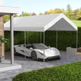 thumbnail image 2 of Toldo para Cochera Outsunny 600x295cm Impermeable UV Blanco, 2 of 9