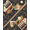 Black Red Gold, Pattern 16, variant on ODIKA 8'x10' Washable Area Rug Music Retro Dj Turntable Border Player Cassette Record Vintage Vinyl Playful for Dining Room, Large Office, Lounge, Non-Slip Chair-Friendly Mat