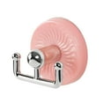 thumbnail image 1 of Under 10$ Oimcto Strong Suction Cup Hooks for Shower & Bathroom Multi Color (Blue Green Beige) – Suitable for Glass Tiles – No Drill Abs Hooks,Include：1 Hook, 1 of 3