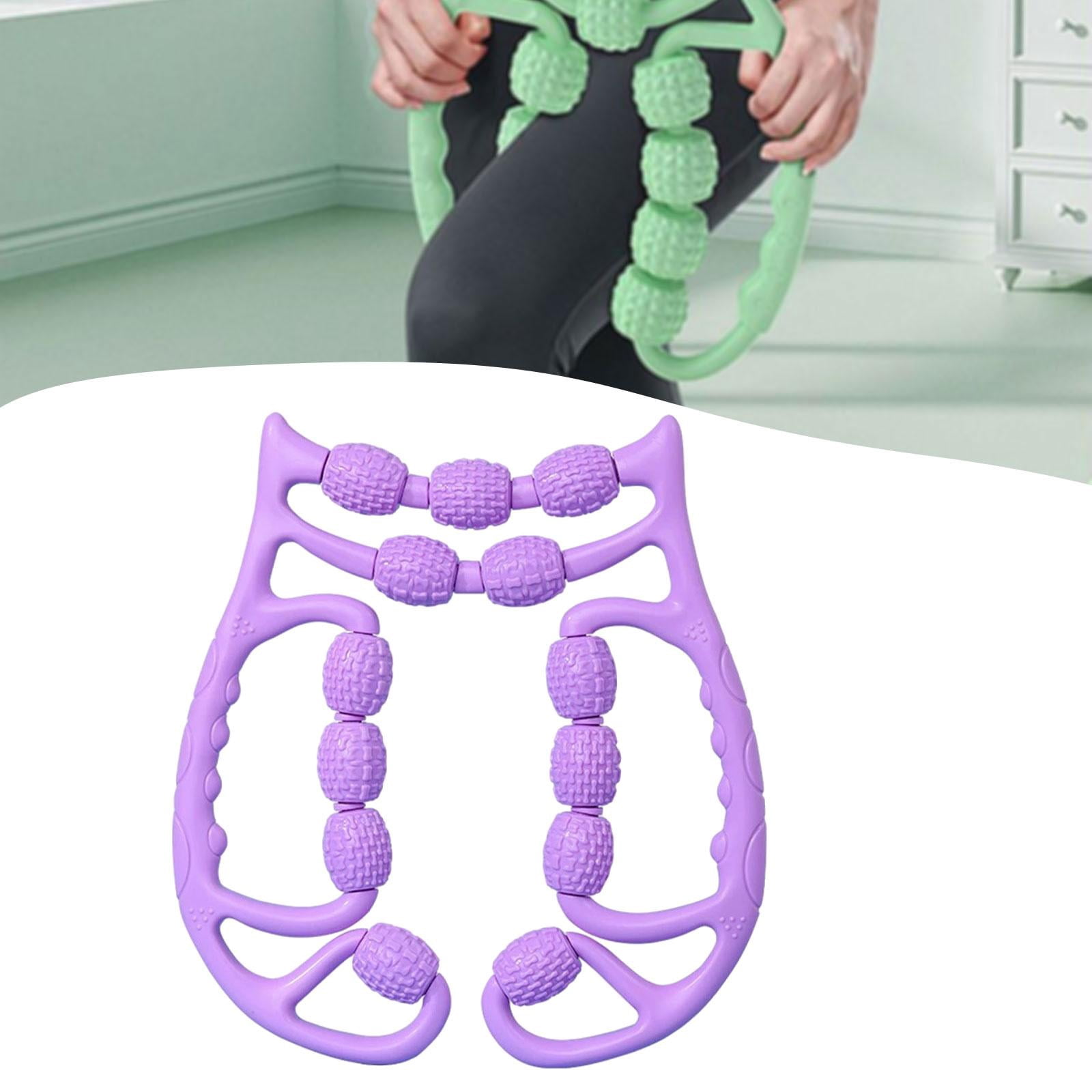 Circular Leg Clamp Massage Roller Muscle Sculpting EVA PP Material Adjustable Fit for Athletes Home Use