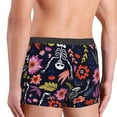 thumbnail image 5 of Kll Dancing Skeletons Floral Garden Men'S Cotton Boxer Briefs Underwear-Large, 5 of 9