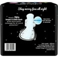 thumbnail image 3 of Whisper Ultra Night Sanitary Pads for Women, XXXL, 20 Napkins, 3 of 6