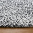 thumbnail image 3 of SAFAVIEH Glamour Andreas Geometric Area Rug, Charcoal/Ivory, 6' x 6' Round, 3 of 8