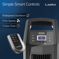 thumbnail image 5 of Lasko 35" 3-Speed Oscillating, Remote, Timer, High Velocity Tower Fan U35122, 5 of 13