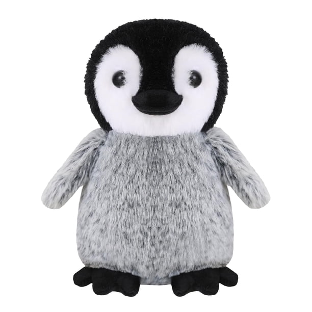 Peluche de Pinguino Mediano con Sombrero Verde y Lazo verde GENERICO