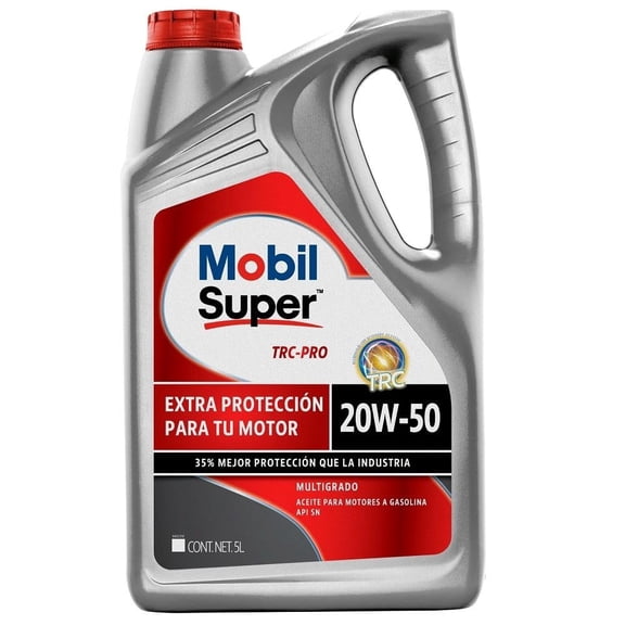 Aceite para Automóvil Mobil Super 20W-50 de 5 L