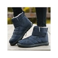 thumbnail image 5 of Fangasis Mens Snow Boots Non Slip Warm Boot On Winter Shoes Work Casual Booties Blue 10, 5 of 6