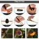 thumbnail image 4 of Tendedero retráctil para acampar, cuerda de lavandería de viaje ajustable, tendedero resistente con 20 pinzas para ropa y 10 tapones para interior/exterior, camping, viajes, patio, 4 of 5