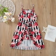 thumbnail image 2 of IROINNID Toddler Girls Summer Flower Print Slip Shorts Pretty Dress Summer, 2 of 9