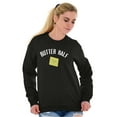 thumbnail image 5 of Better Half Cute Couples Matching Unisex Plus Fleece Graphic Sweatshirt Brisco Brands 3X, 5 of 6