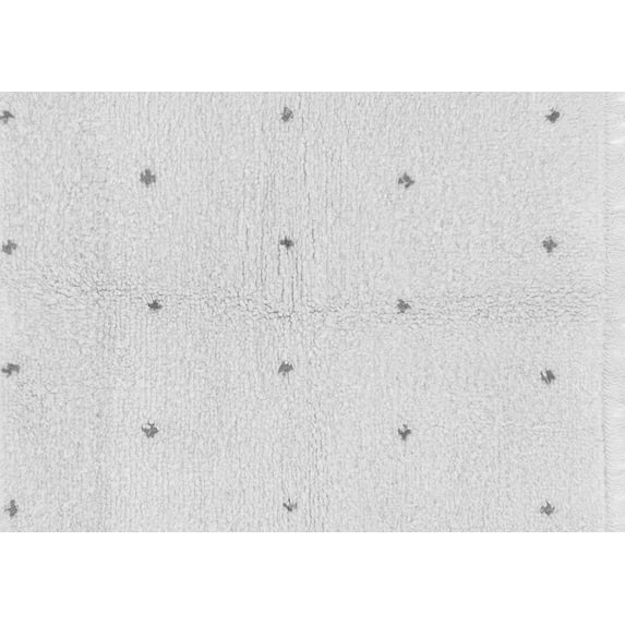 Ahgly Company Indoor Rectangle Solid Gray Modern Area Rugs, 6' x 9'