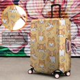 thumbnail image 4 of Corgi Dog and Footprints Luggage Cover Fashion Suitcase Cover Baggage Covers Fit 25-28 Inch Luggage (Go Travel), 4 of 5