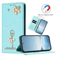 thumbnail image 3 of Tianyeda for Google Pixel 10 Case, PU Leather Wallet Case with RFID Blocking Card Holder Mint Green, 3 of 5