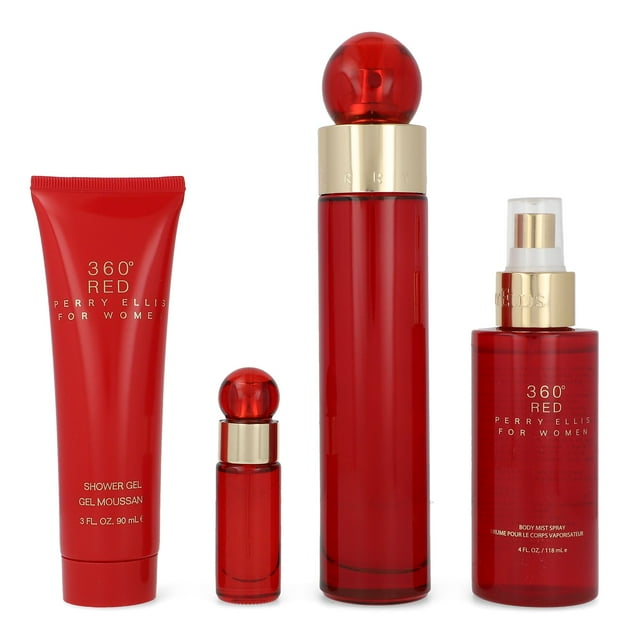 Set 360° Red 4Pzs Perry Ellis Perry Ellis