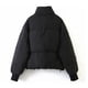 thumbnail image 2 of Guardurnaity Chaqueta de invierno para mujer, elegante, para interior y exterior, con cremallera, abrigo cálido para mujer, accesorio de ropa, chaquetas Abrigos y chamarras Negro METRO Guardurnaity AP013570-03, 2 of 5