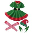 thumbnail image 3 of Disfraz de navideño Fernando para Niña 110cm con Cinturón, 3 of 8