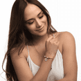 thumbnail image 4 of Pulsera para Mujer con Dije de Árbol de la Vida LuckyLy Acero Inoxidable con Zirconia Cúbica Modelo Pía Rosa UNITALLA, 4 of 8
