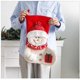 thumbnail image 2 of Calcetín navideño de felpa para colgar Medias navideñas Soporte para muñeco de nieve de Papá Noel Calcetín para colgar en el árbol de Navidad, 2 of 4