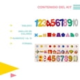 thumbnail image 4 of Juguete Didactico Números Figuras Geometricas Madera Anillos YEI YI-RLYNCA, 4 of 8