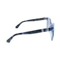 thumbnail image 3 of Kate Spade Kiya/S Plastic Womens Cat-Eye Sunglasses Crystal Blue 53mm Adult, 3 of 3