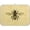Bee, variant on Beautiful Yellow Lemons Leaves Floral Absorbent Dish Drying Mat,16" x 18" Microfiber Kitchen Countertop Table Protector Multi-Purpose Counter Rack Sink Drainer Pad