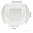 thumbnail image 3 of 395-400Nm  Purple LED Integrated Chips COB Ultraviolet Light Lamp Beads For Curing, Detect,, 3 of 8