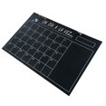 thumbnail image 4 of Wooden Single-Sided Chalkboards Hanging Wall Message Blackboard Monthly Plan Board, 4 of 7